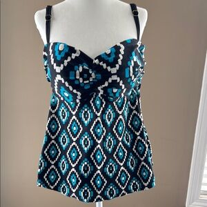 Jones New York Tankini swim top